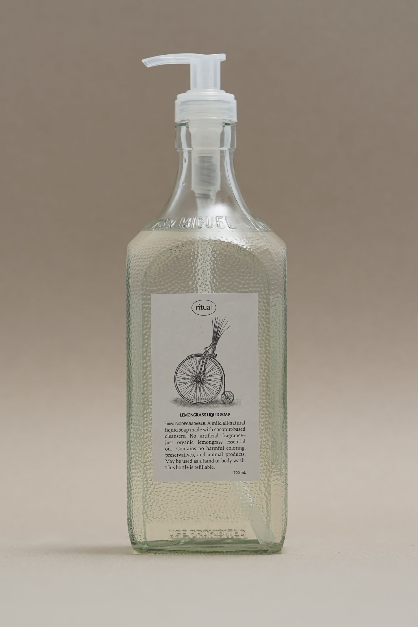 SOAP SALE: SET OF 6 LARGE (700ML) BOTTLES