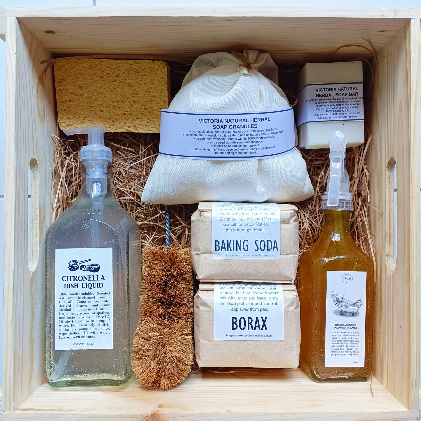 GREEN CLEANING OPEN CRATE