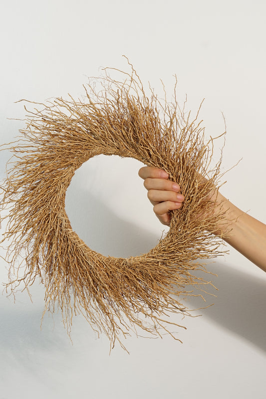 LARGE VETIVER WREATH