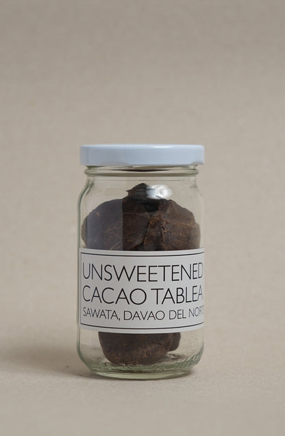 UNSWEETENED CACAO TABLEA (SAWATA, DAVAO DEL NORTE)