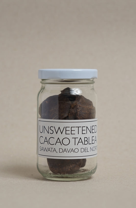 UNSWEETENED CACAO TABLEA (SAWATA, DAVAO DEL NORTE)