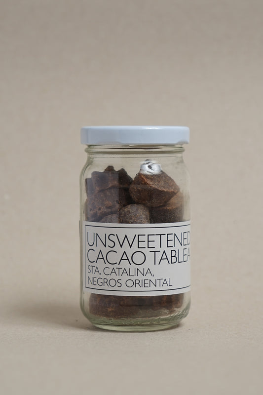 UNSWEETENED CACAO TABLEA (STA. CATALINA, NEGROS ORIENTAL)