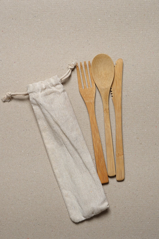 WOODEN UTENSIL SET