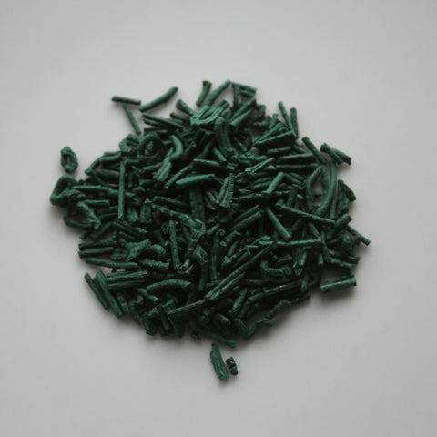 Spirulina in extruded form