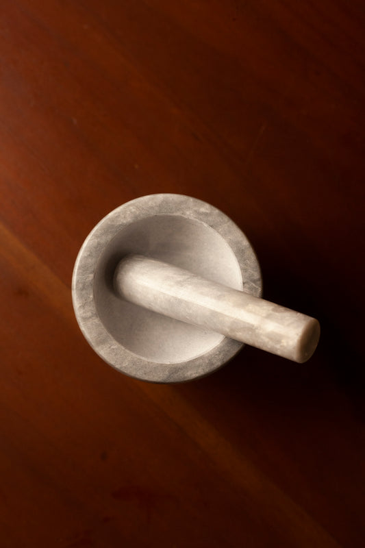 MORTAR AND PESTLE