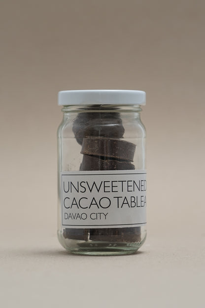 UNSWEETENED CACAO TABLEA (DAVAO)