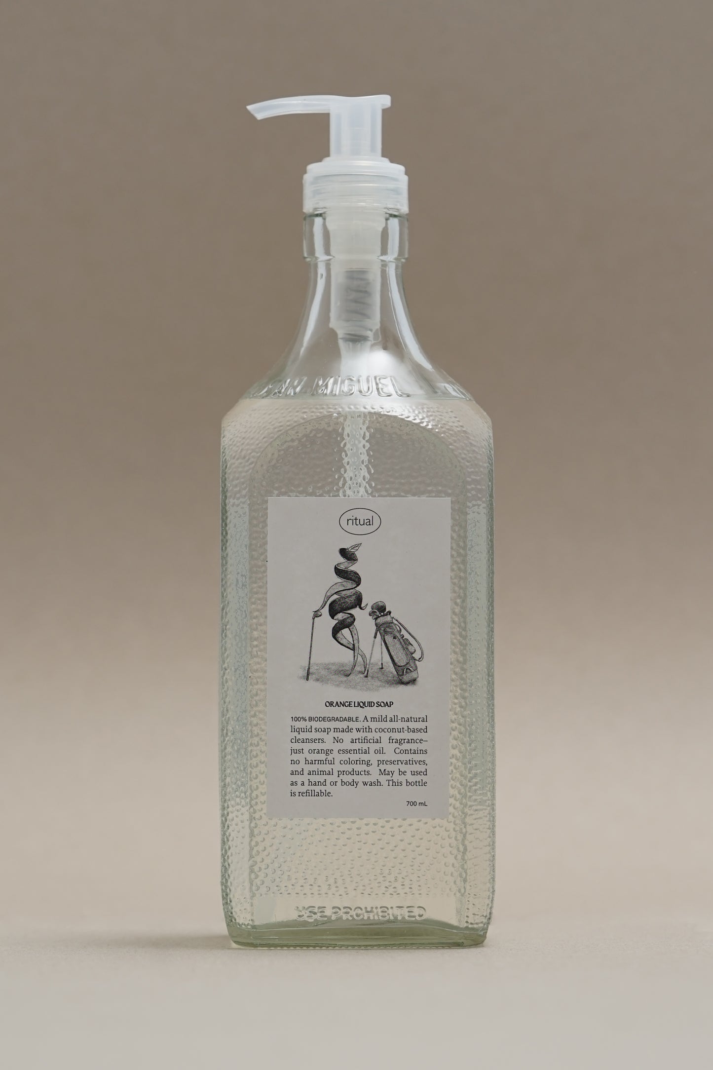 ORANGE LIQUID SOAP