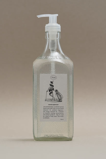 ORANGE LIQUID SOAP