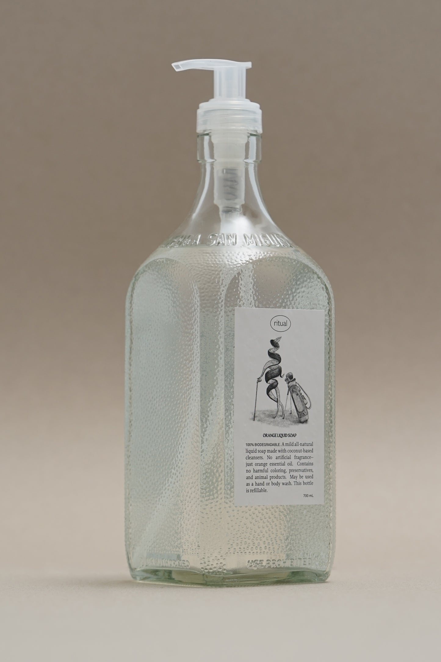 ORANGE LIQUID SOAP