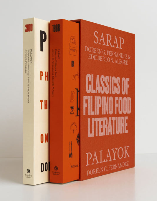 SARAP AND PALAYOK (CLAY SLIPCASE EDITION) BY DOREEN G. FERNANDEZ and EDILBERTO N. ALEGRE