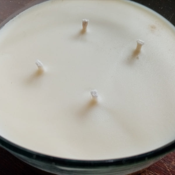 UNSCENTED BEESWAX-VCO CANDLE