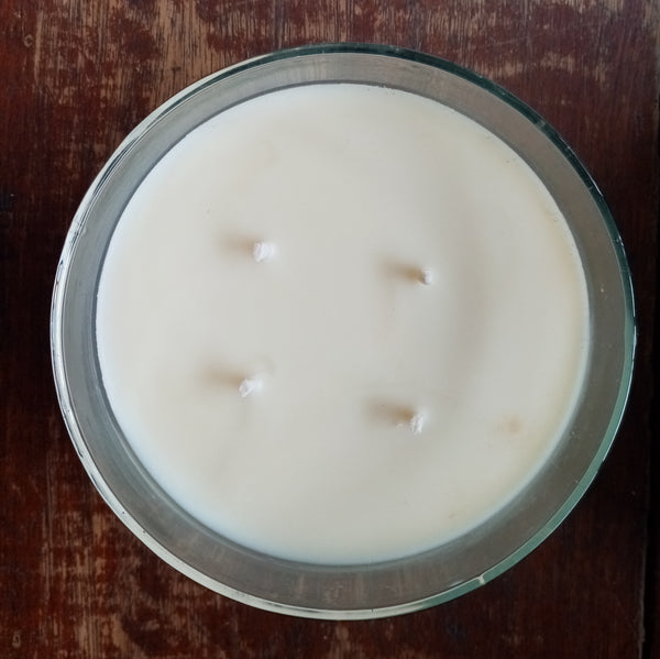 UNSCENTED BEESWAX-VCO CANDLE