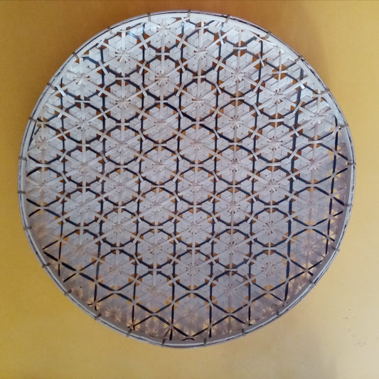 WOVEN BAMBOO WINNOWING TRAY (BILAO)