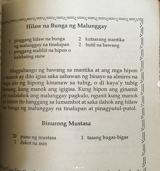 MGA LUTONG PILIPINO